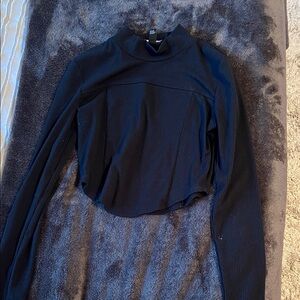 Forever 21 Midnight Black Long Sleeve Top